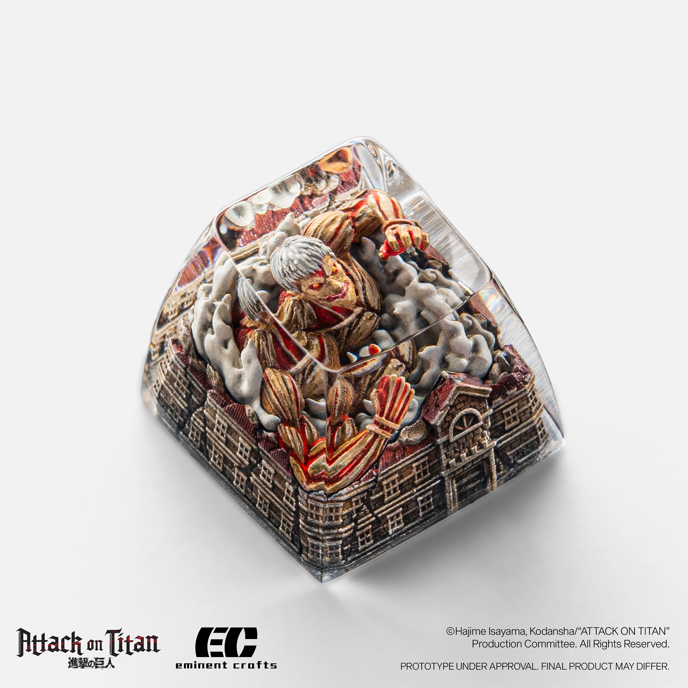 Armored Titan - Attack on Titan - Artisan Resin Keycap
