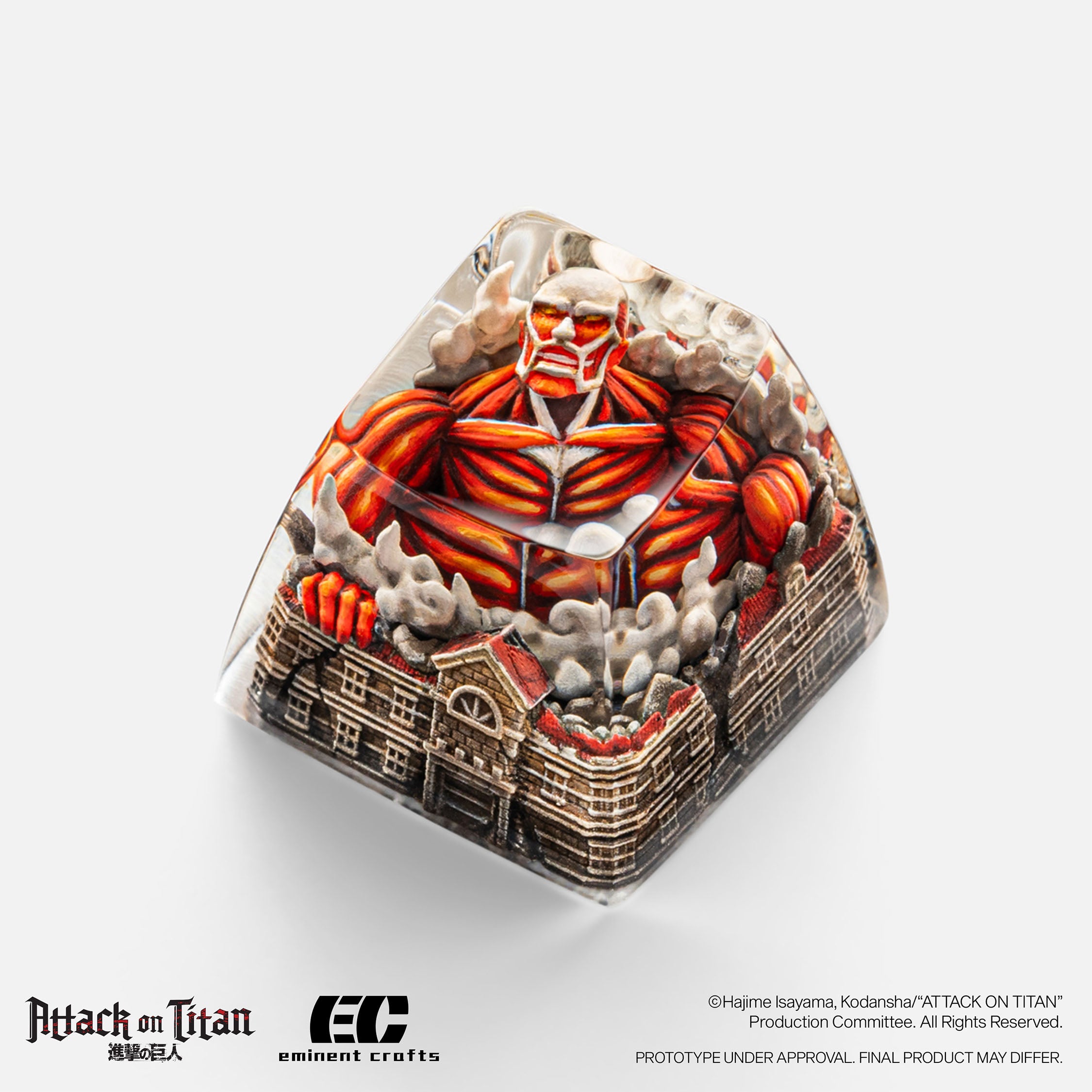 Colossal Titan - Attack on Titan - Artisan Resin Keycap