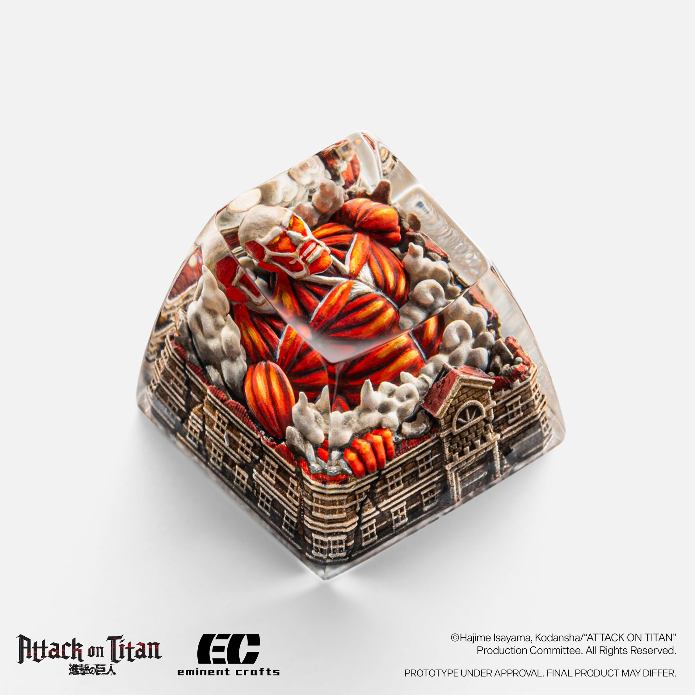 Colossal Titan - Attack on Titan - Artisan Resin Keycap
