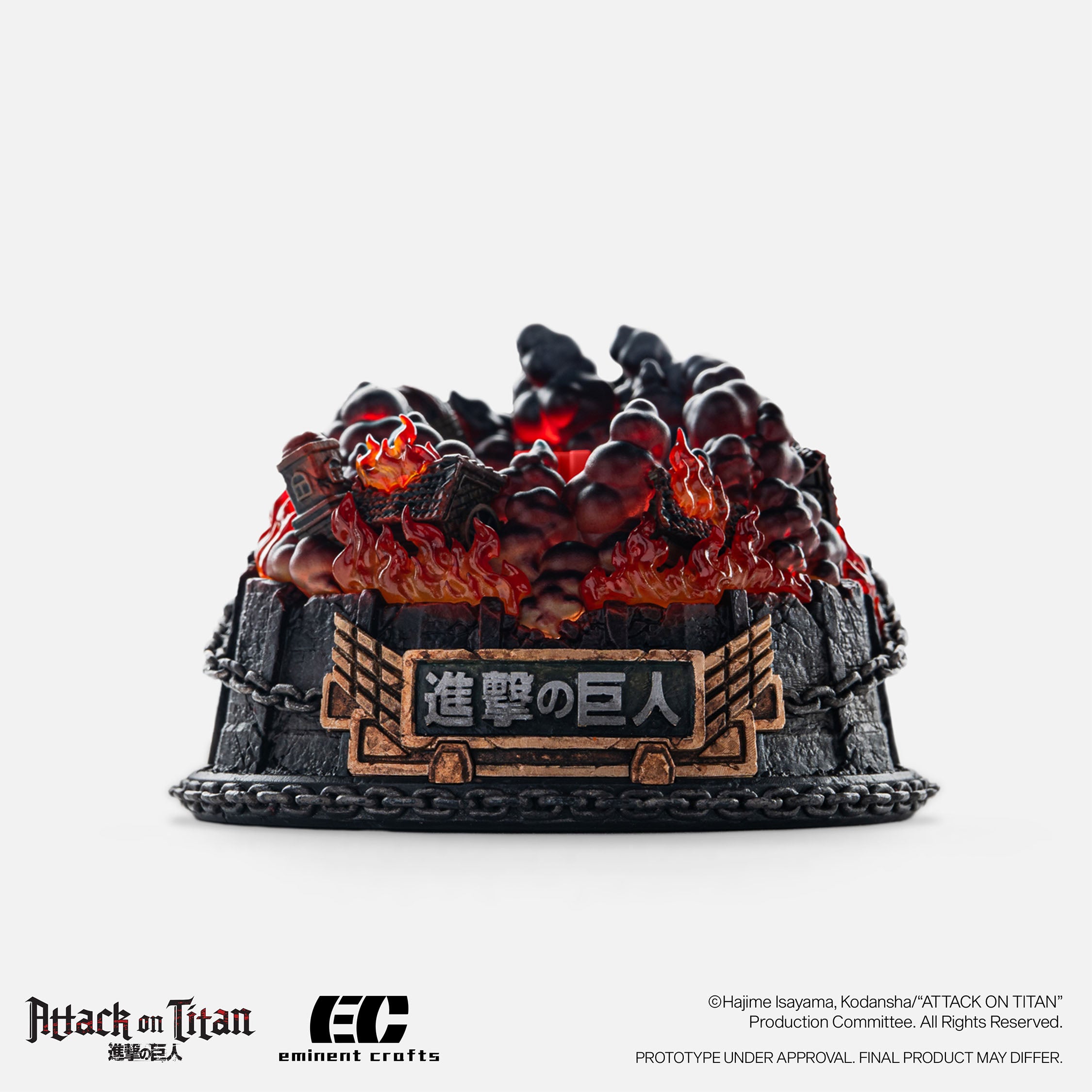 Fight for Paradis - Attack on Titan - Diorama Keycap Holder