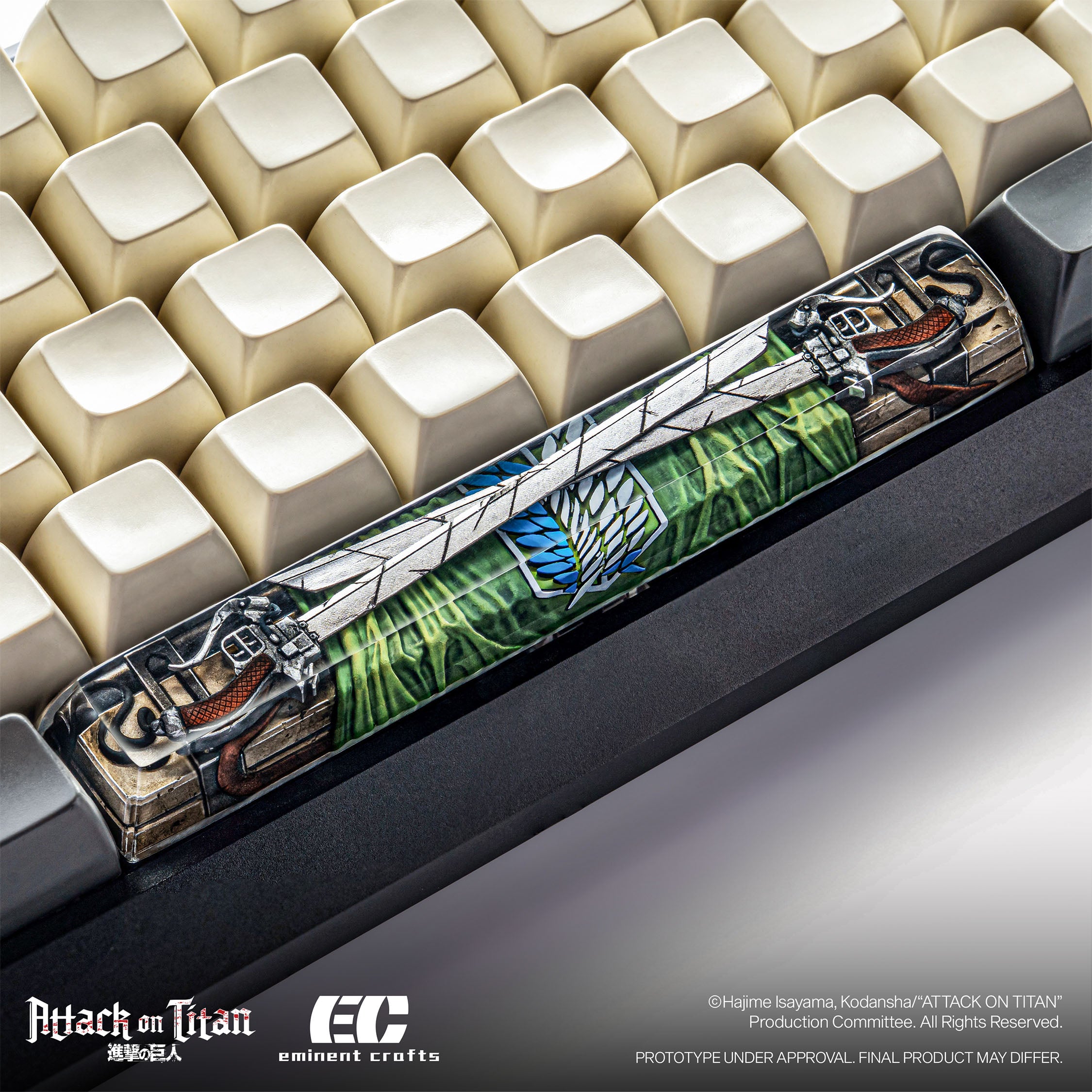 ODM Gear - Attack on Titan - Artisan Resin Keycap