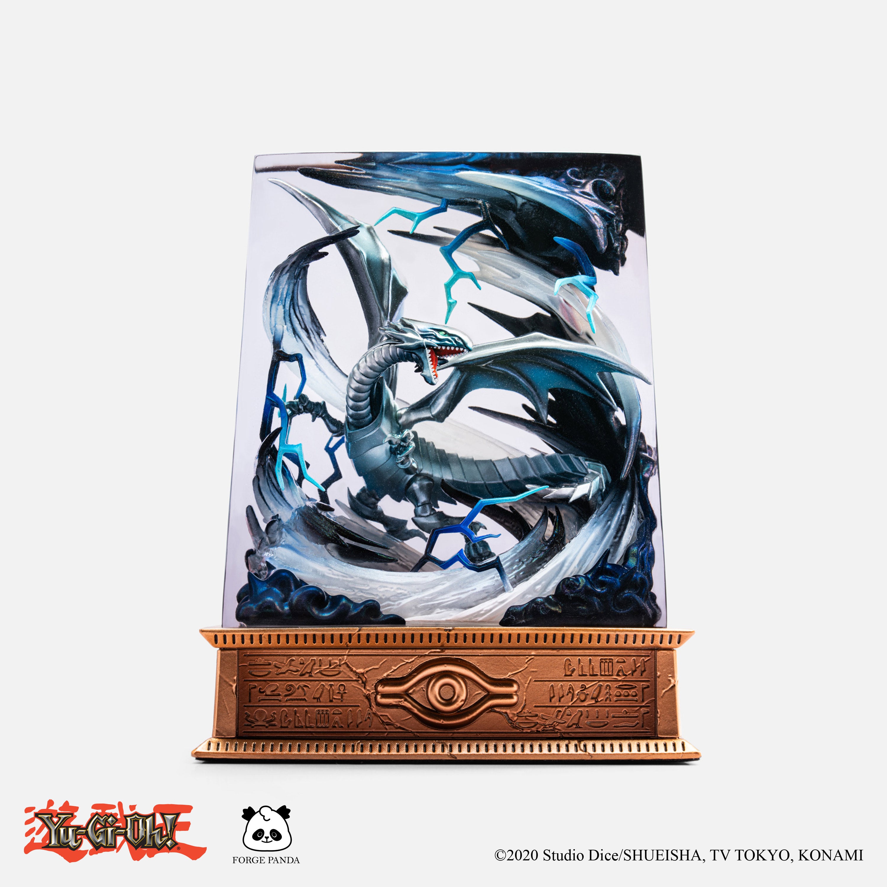 Blue-Eyes White Dragon Diorama LED Lamp - Yu-Gi-Oh!
