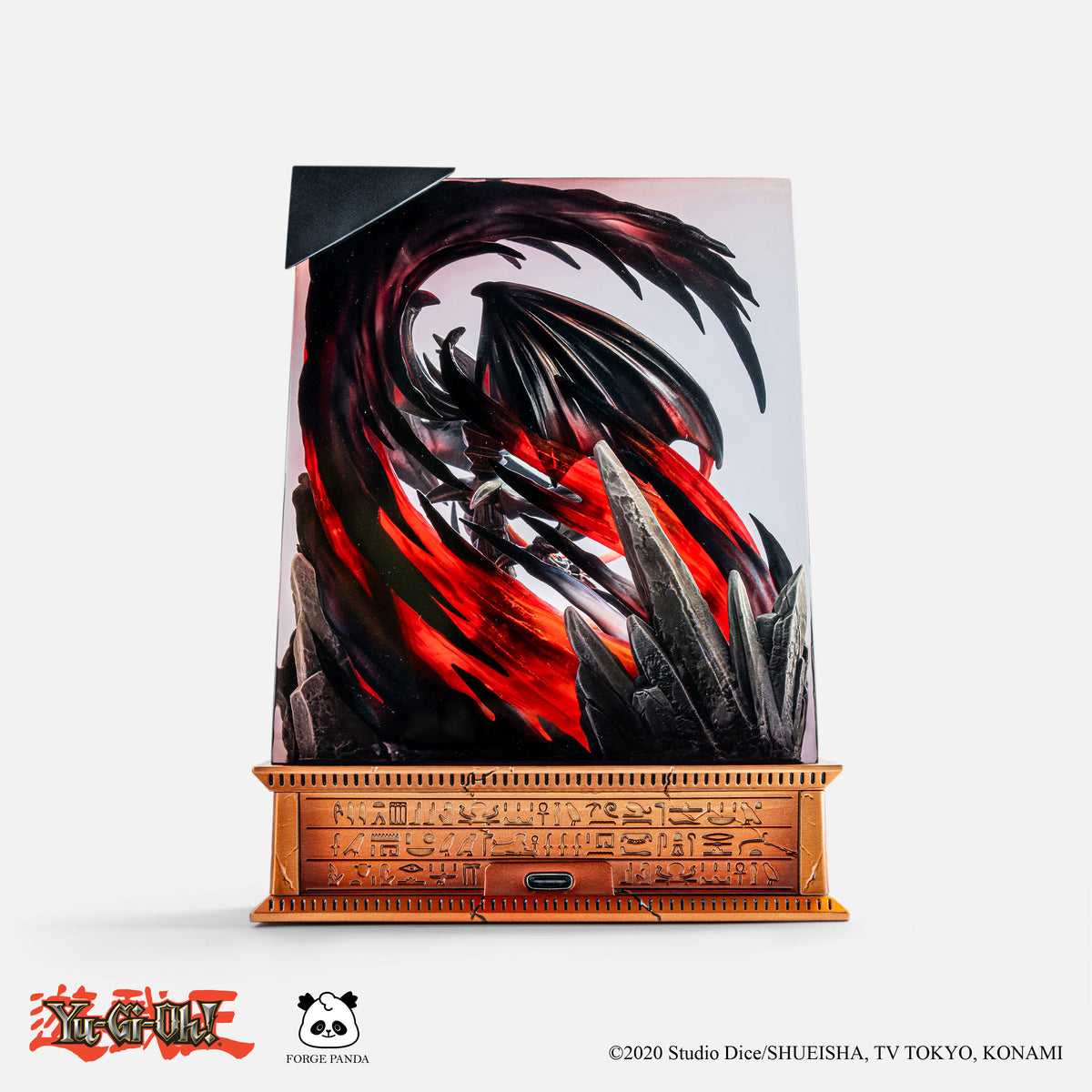 Red-Eyes Black Dragon Diorama LED Lamp