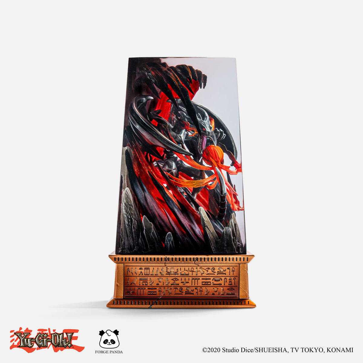 Red-Eyes Black Dragon Diorama LED Lamp
