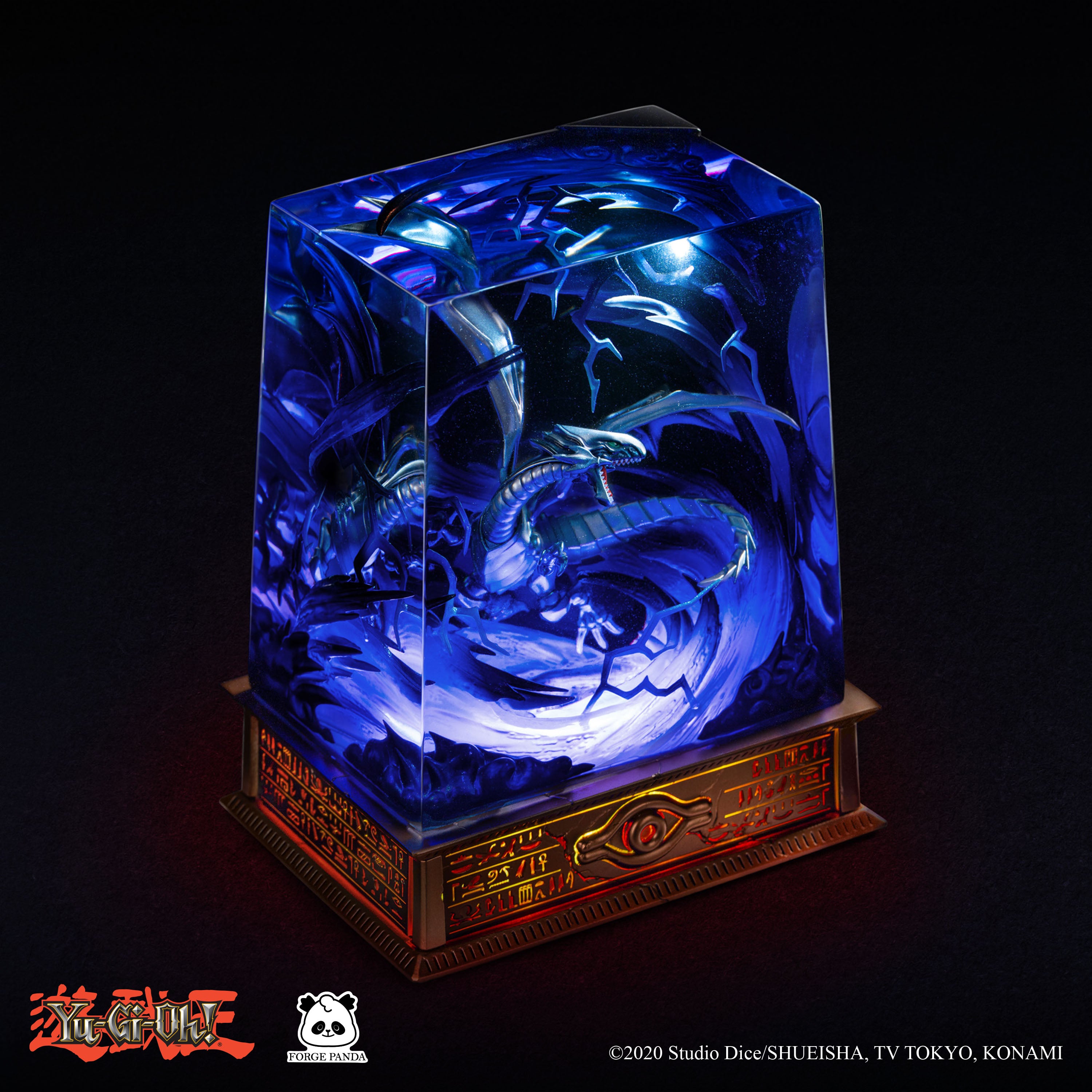 Blue-Eyes White Dragon Diorama LED Lamp - Yu-Gi-Oh!