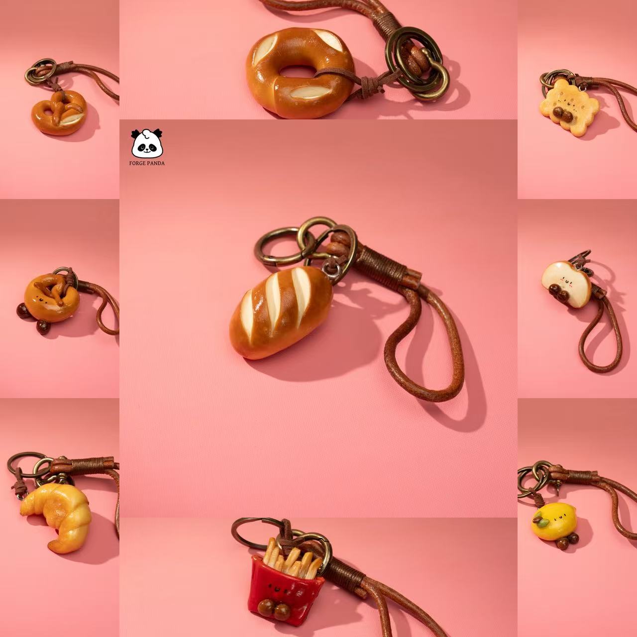 Bread Bag Charm (Made with real bread)