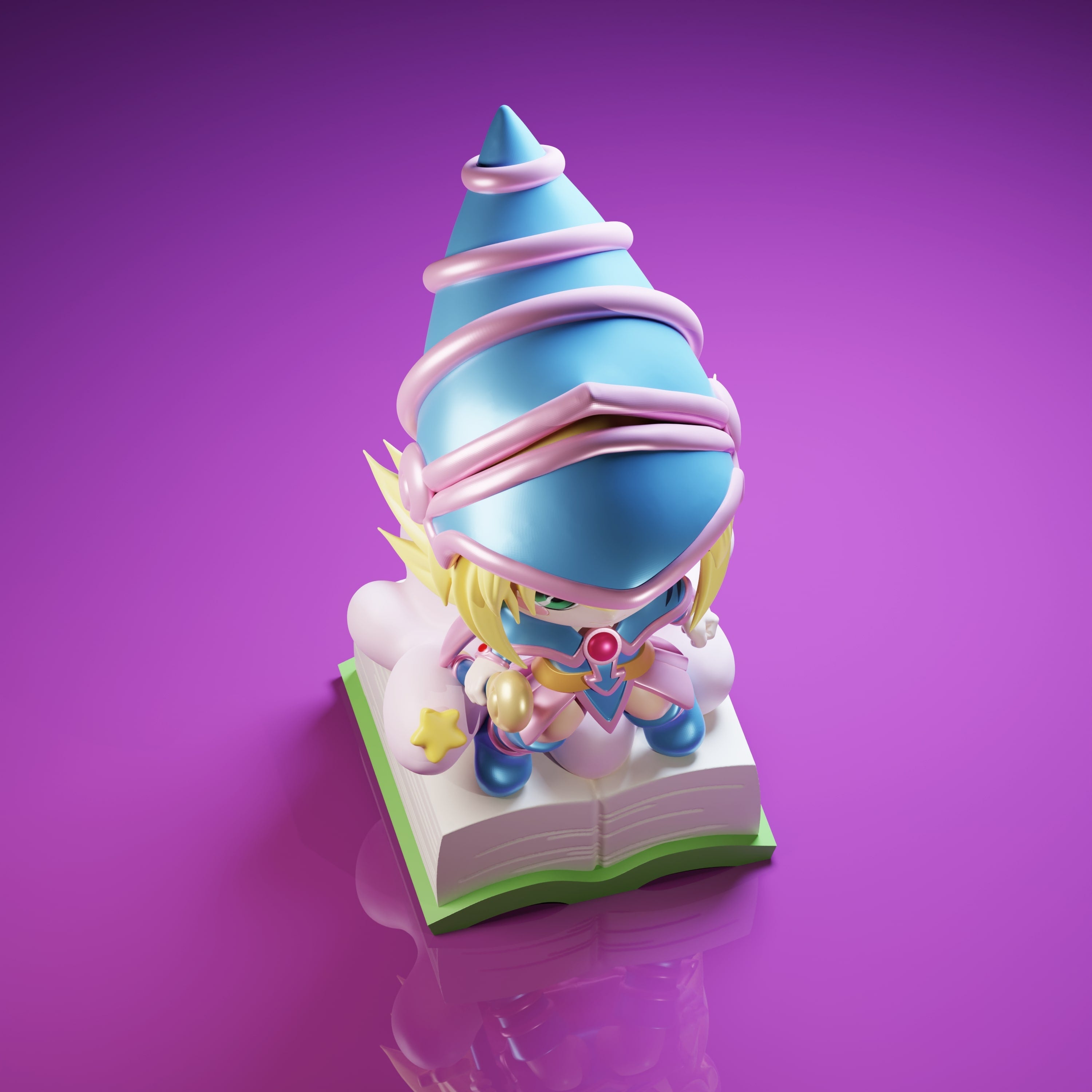 Toon Dark Magician Girl Keycap 1