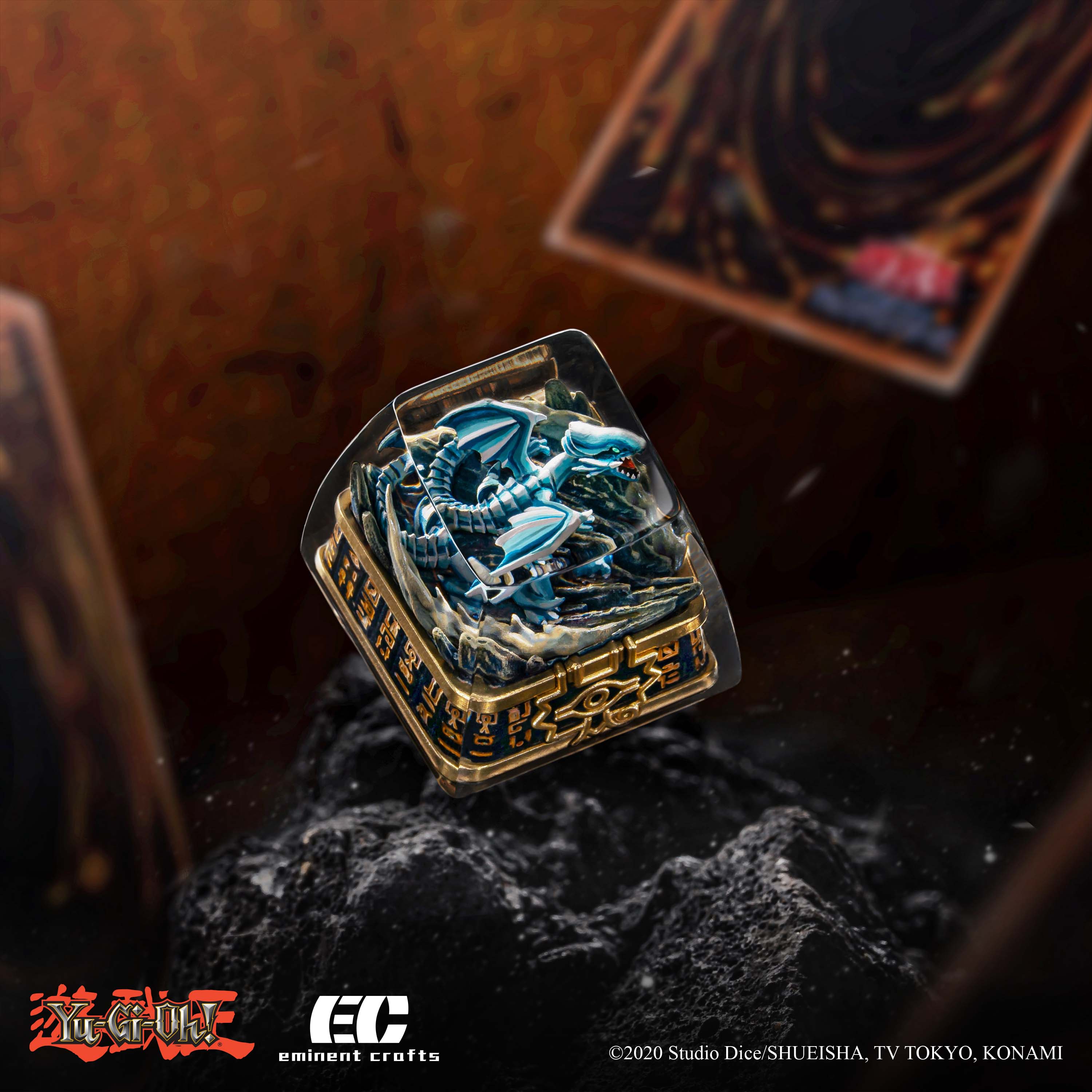 Blue-Eyes White Dragon Yu-Gi-Oh! Artisan Resin Keycap