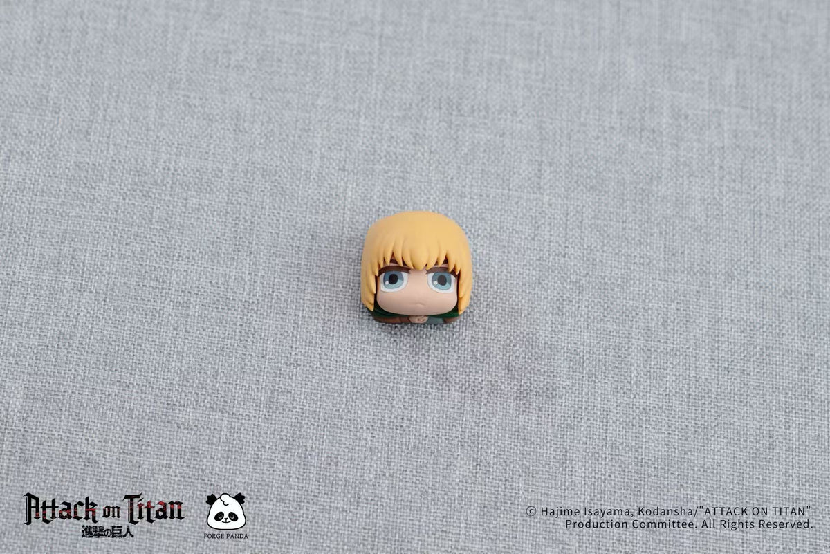Attack on Titan Chibi Artisan Resin Keycaps - Blind Box