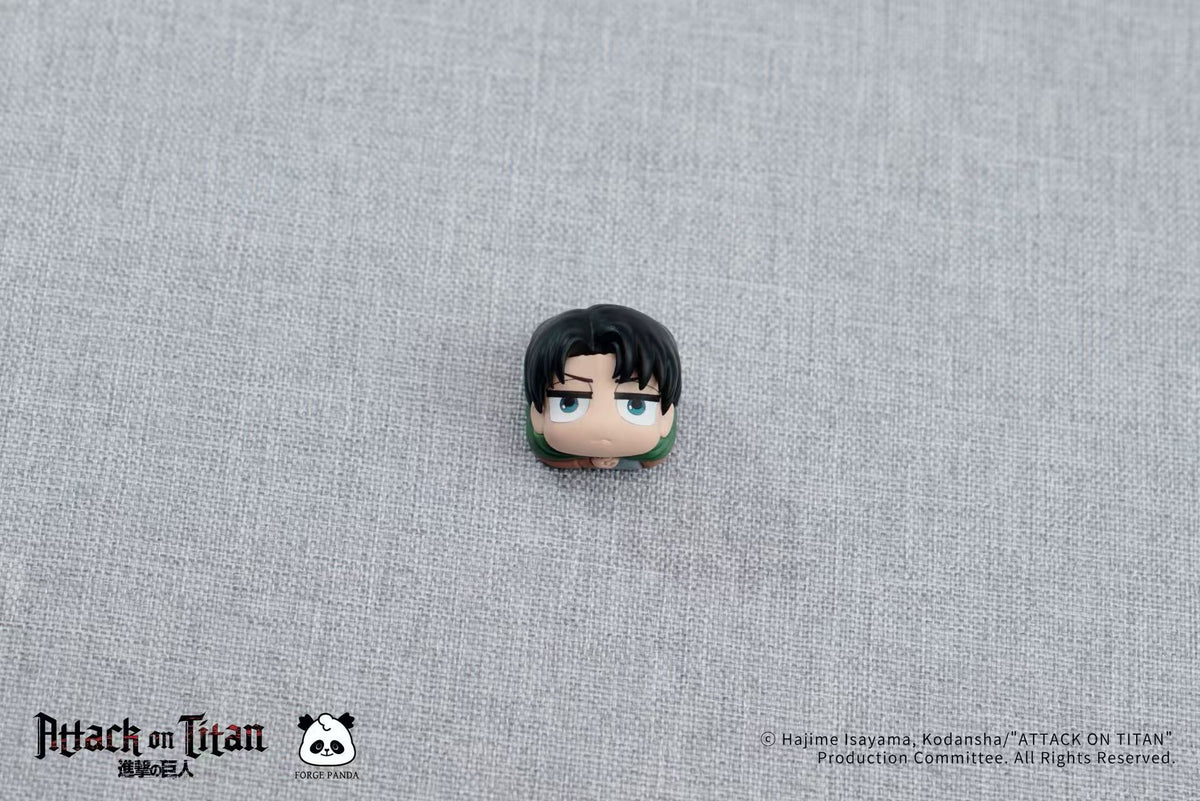Attack on Titan Chibi Artisan Resin Keycaps - Blind Box