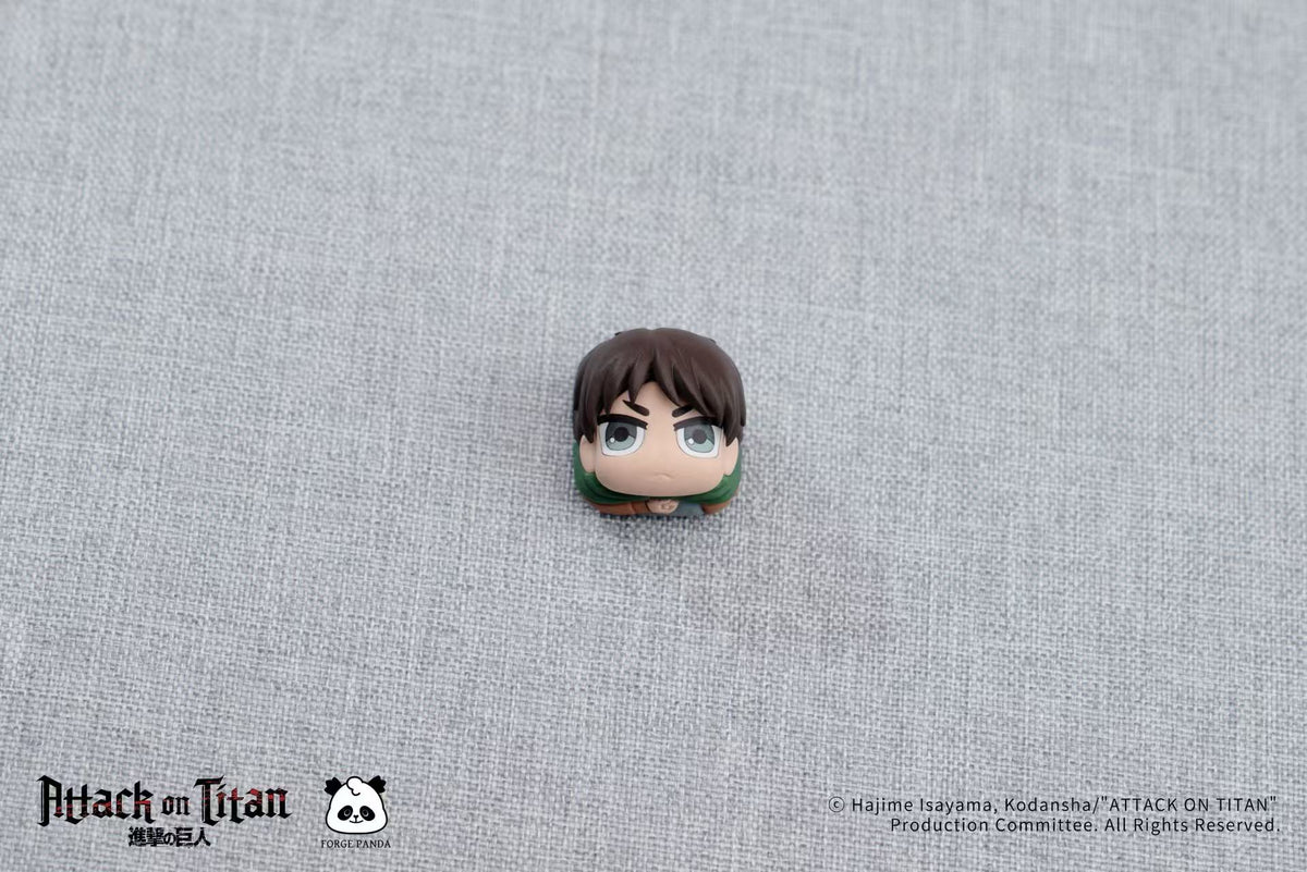 Attack on Titan Chibi Artisan Resin Keycaps - Blind Box