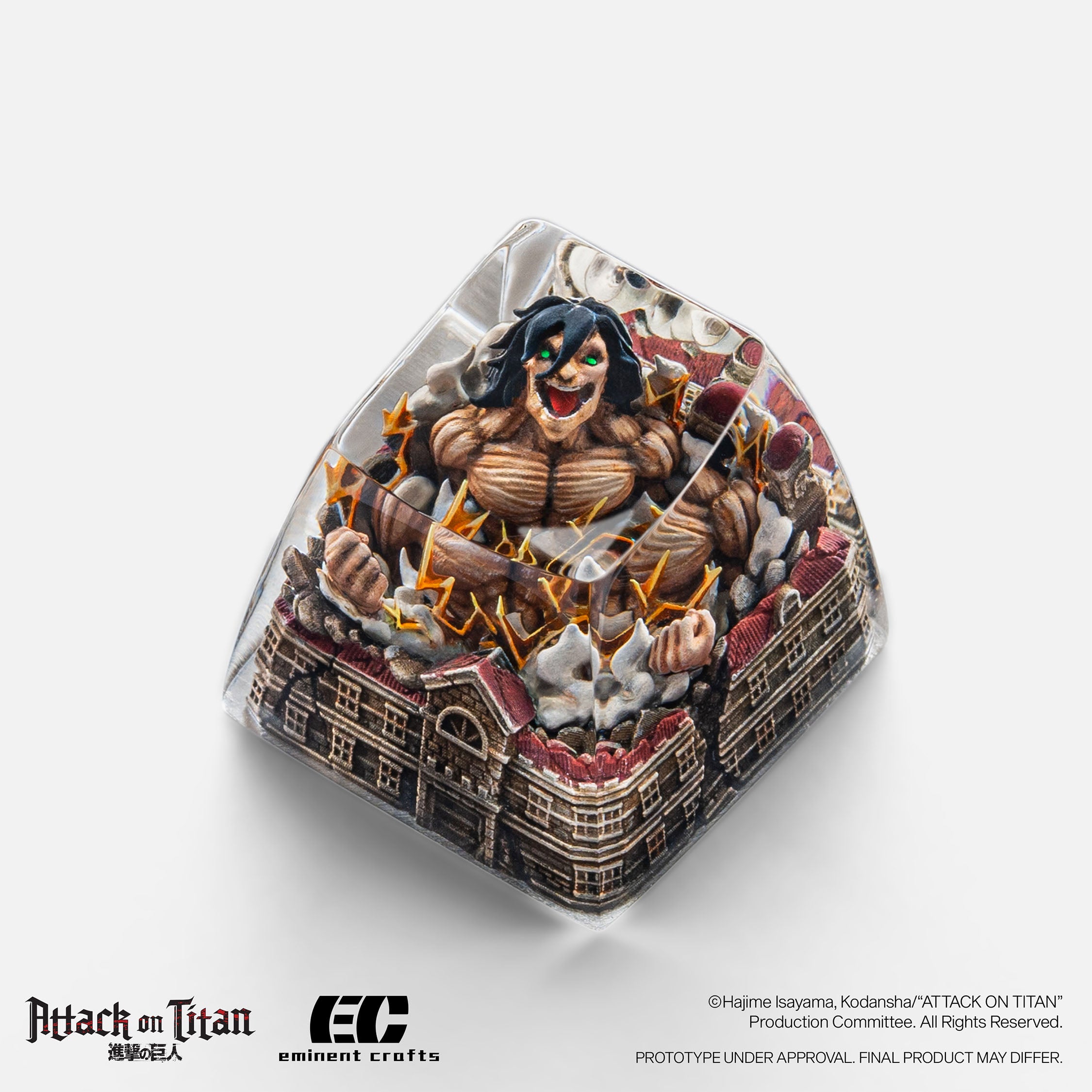 Attack Titan - Attack on Titan - Artisan Resin Keycap