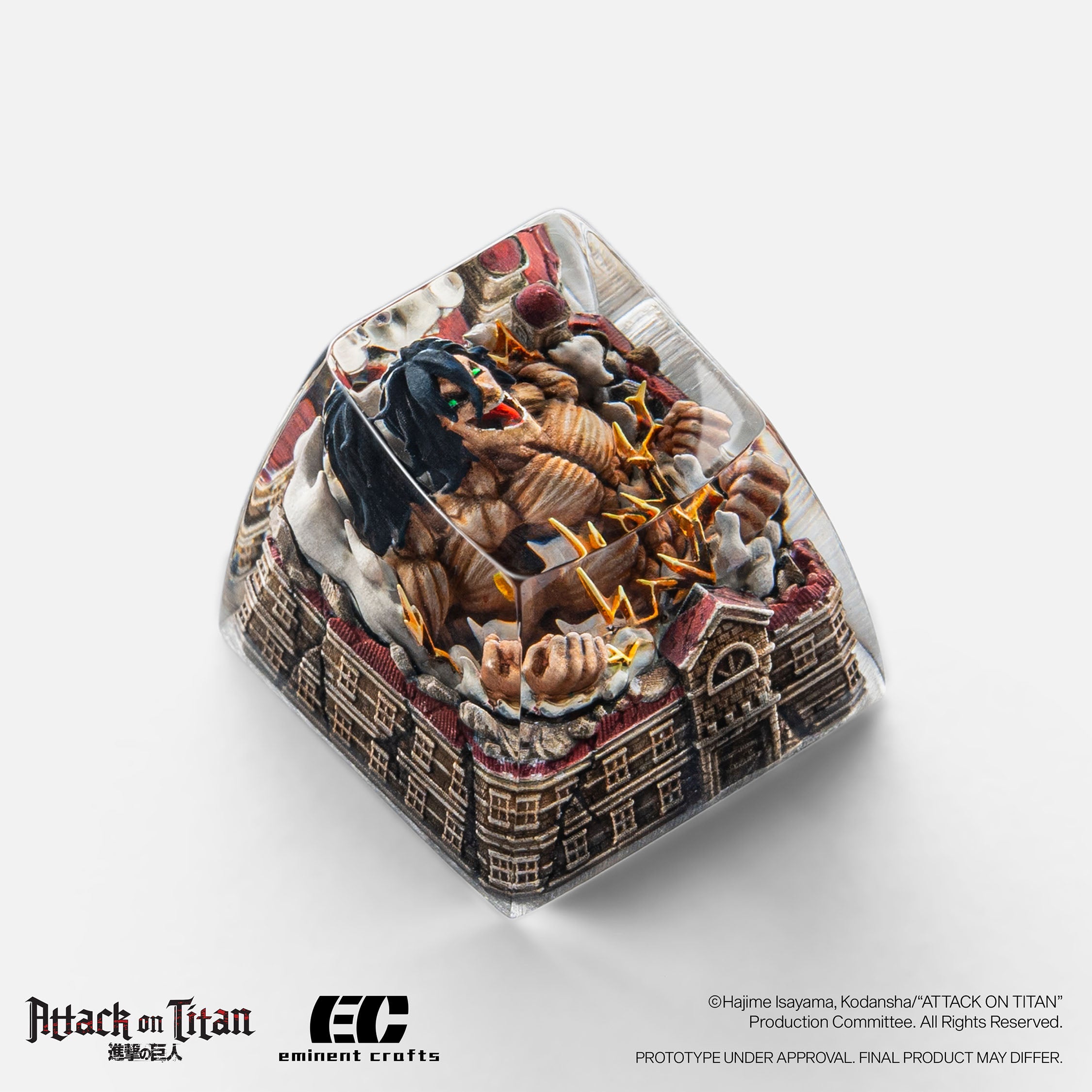 Attack Titan - Attack on Titan - Artisan Resin Keycap