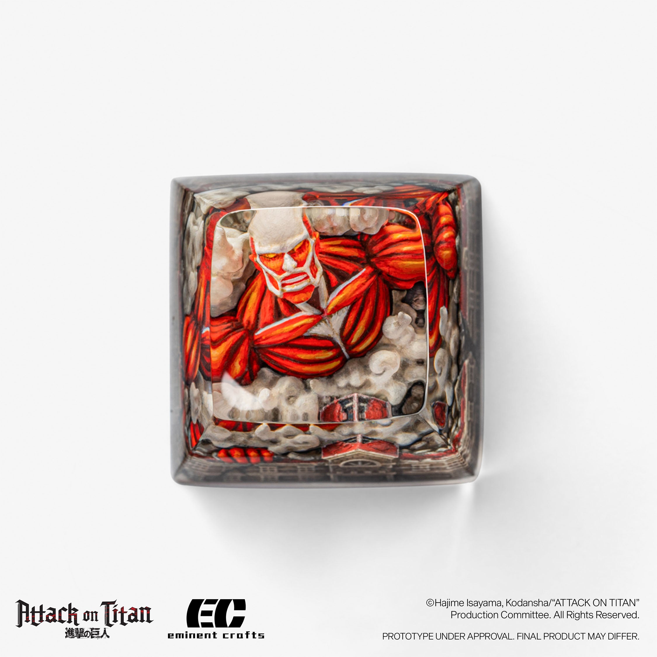 Colossal Titan - Attack on Titan - Artisan Resin Keycap