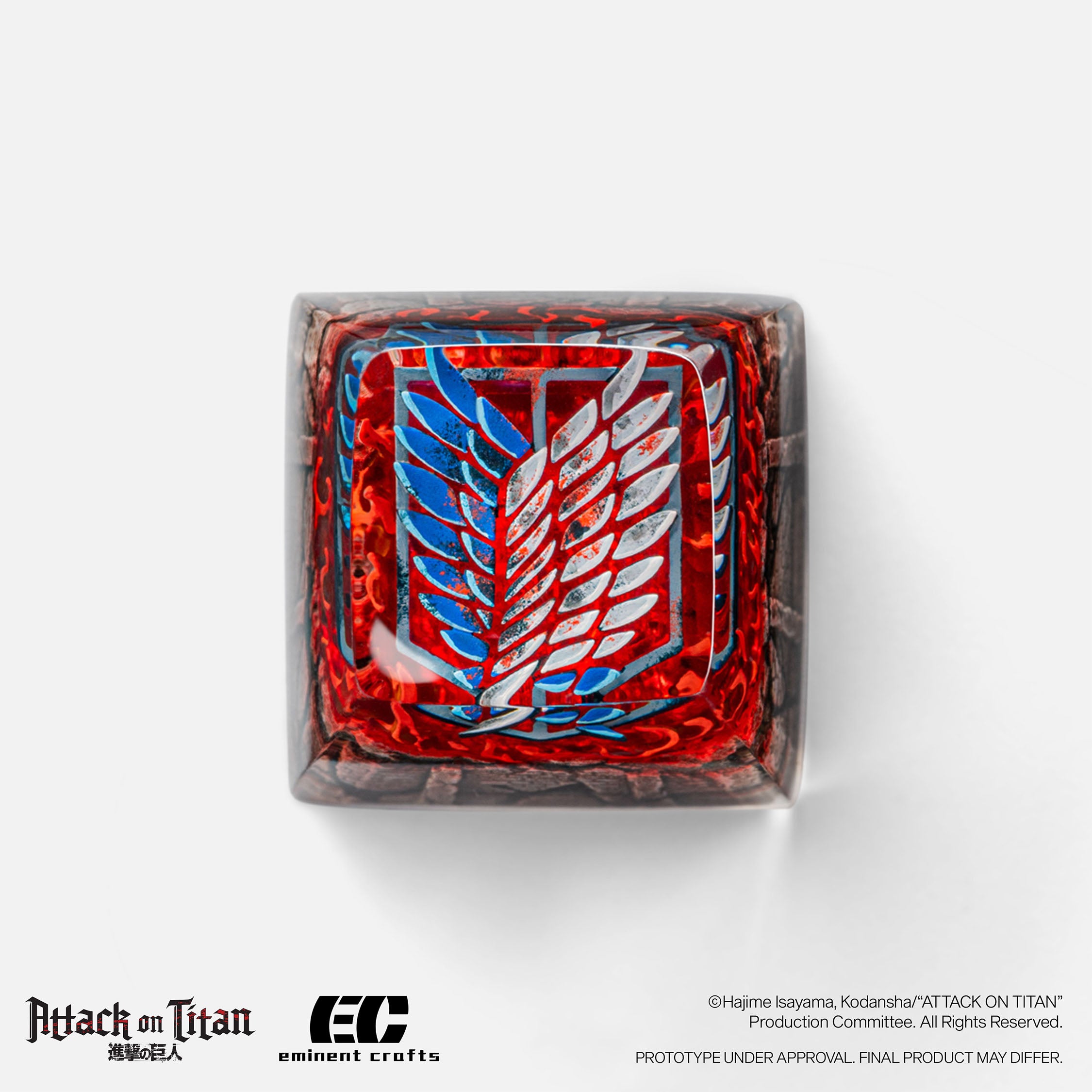 Scout Regiment Logo - Attack on Titan - Artisan Resin Keycap