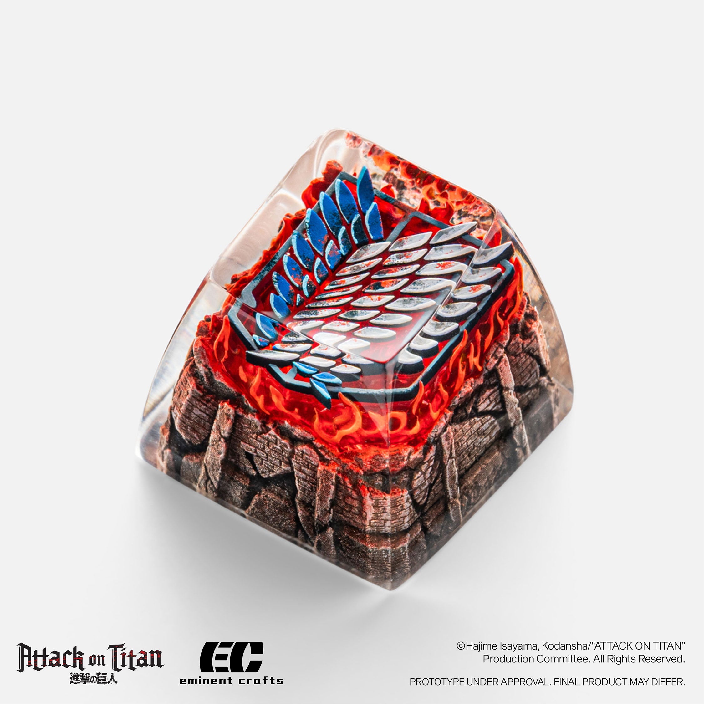 Scout Regiment Logo - Attack on Titan - Artisan Resin Keycap