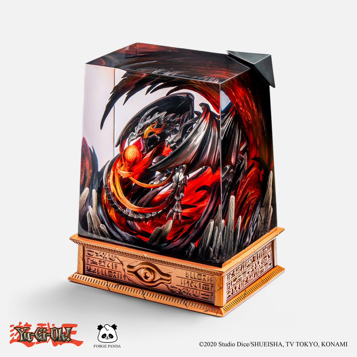 Red-Eyes Black Dragon Diorama LED Lamp