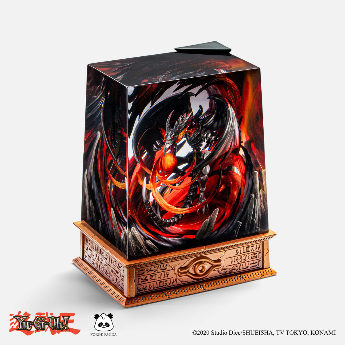 Red-Eyes Black Dragon Diorama LED Lamp