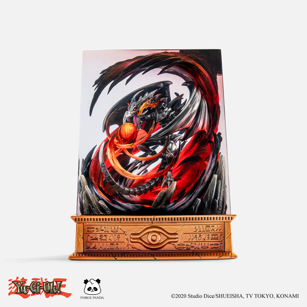 Red-Eyes Black Dragon Diorama LED Lamp