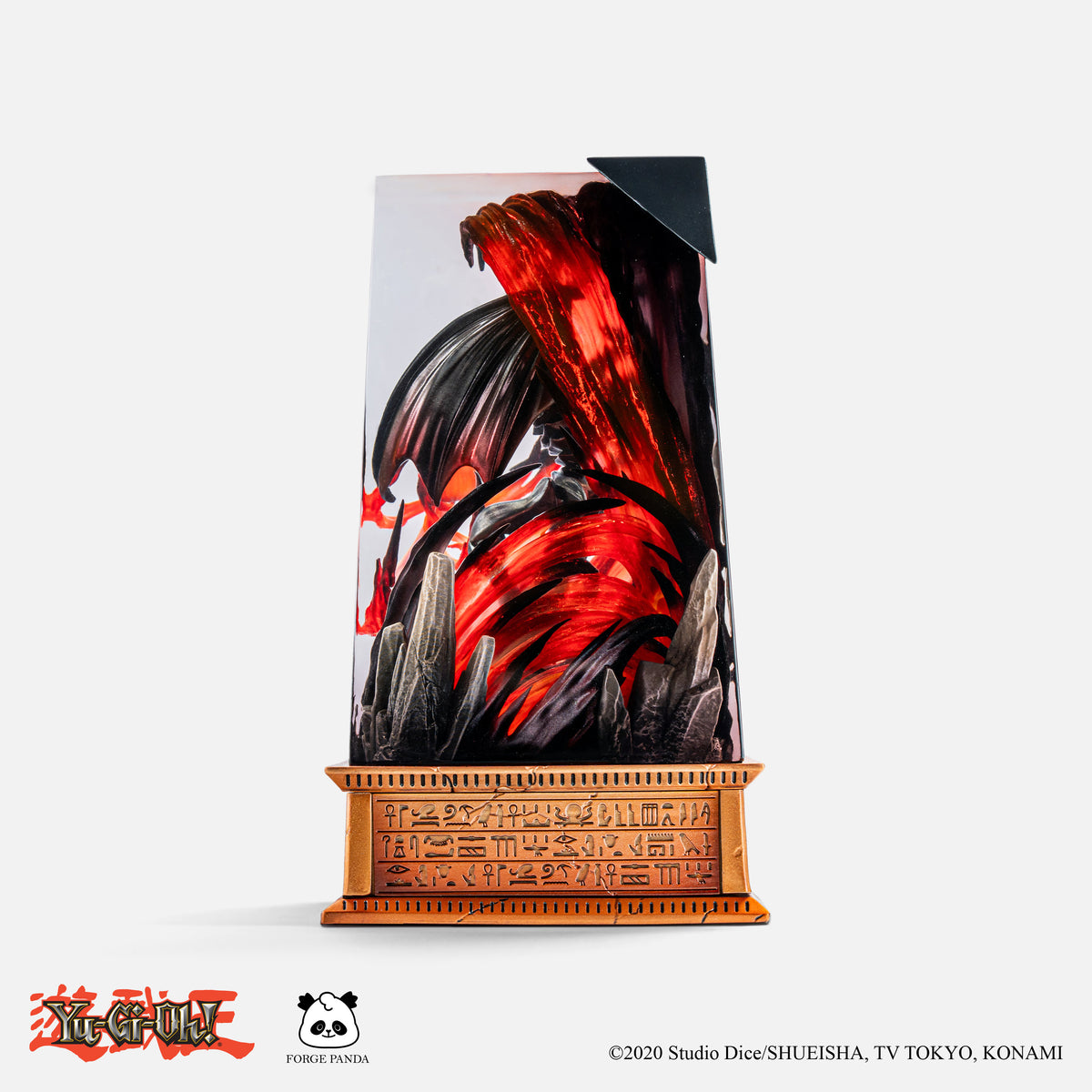 Red-Eyes Black Dragon Diorama LED Lamp