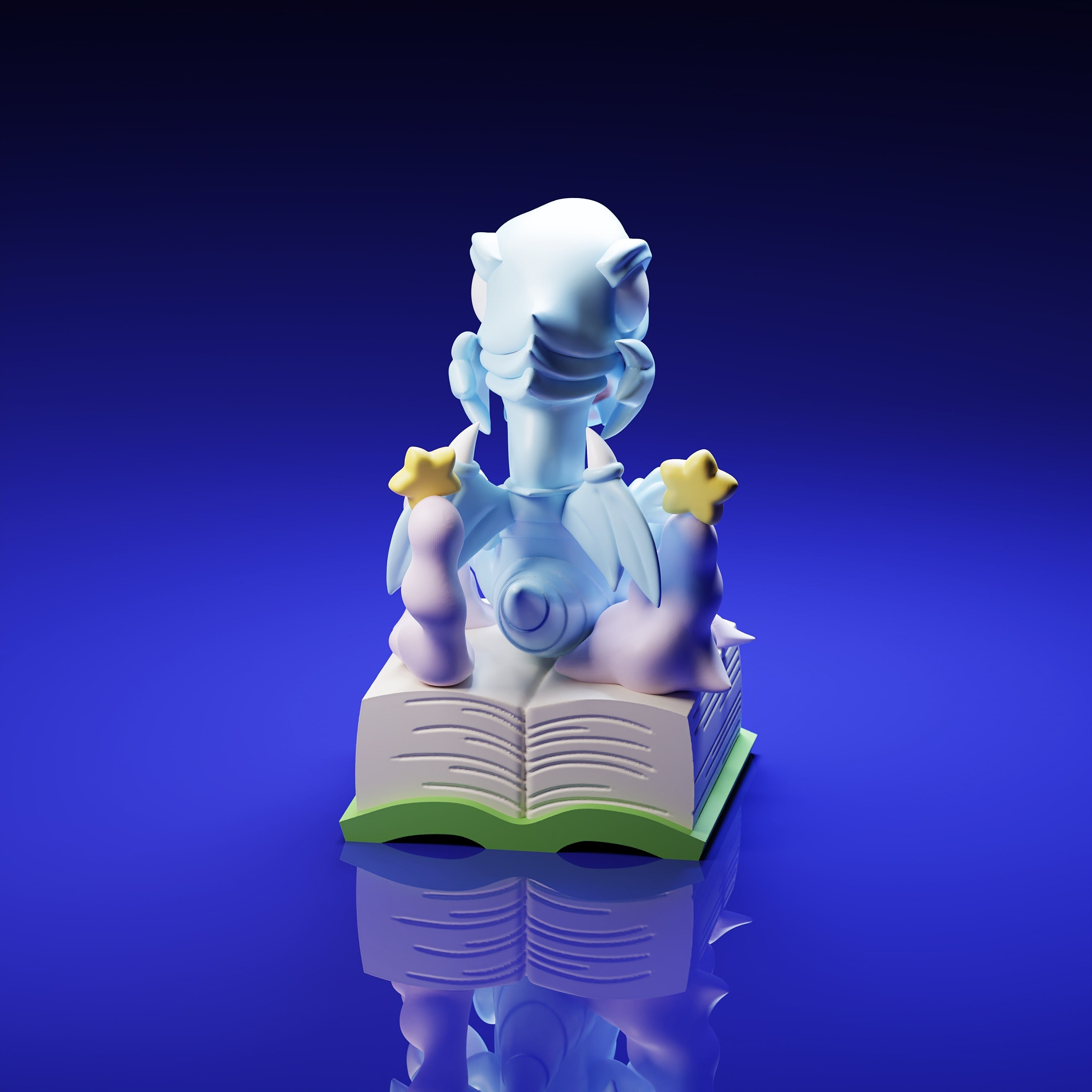 Toon Blue Eyes White Dragon Keycap 2