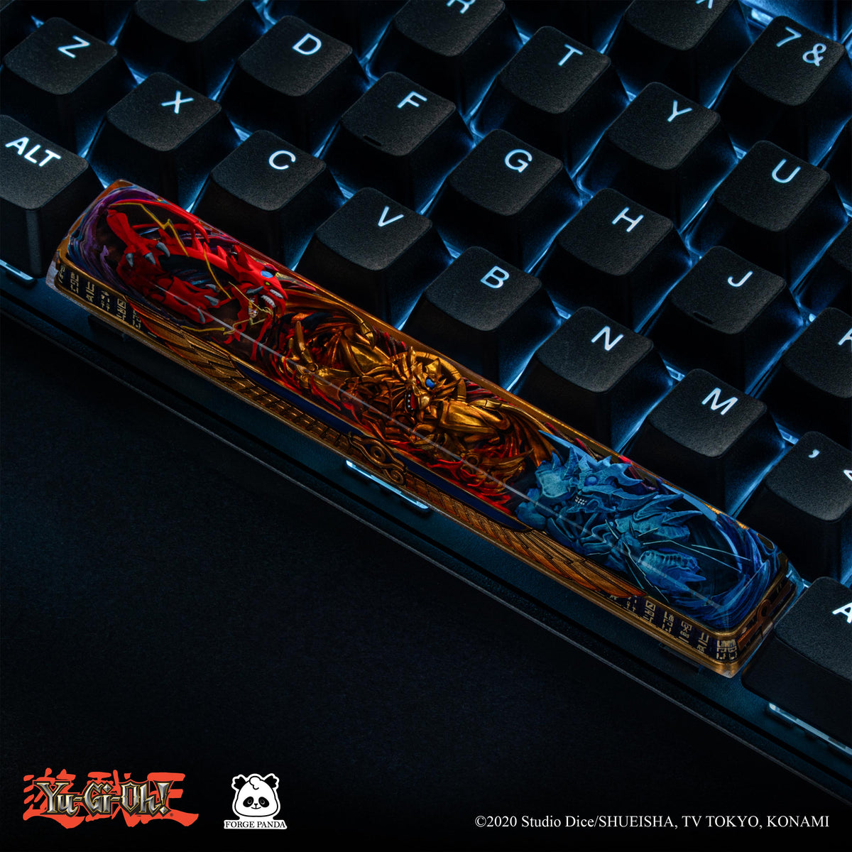 The Three Egyptian Gods Yu-Gi-Oh! Artisan Resin Keycap