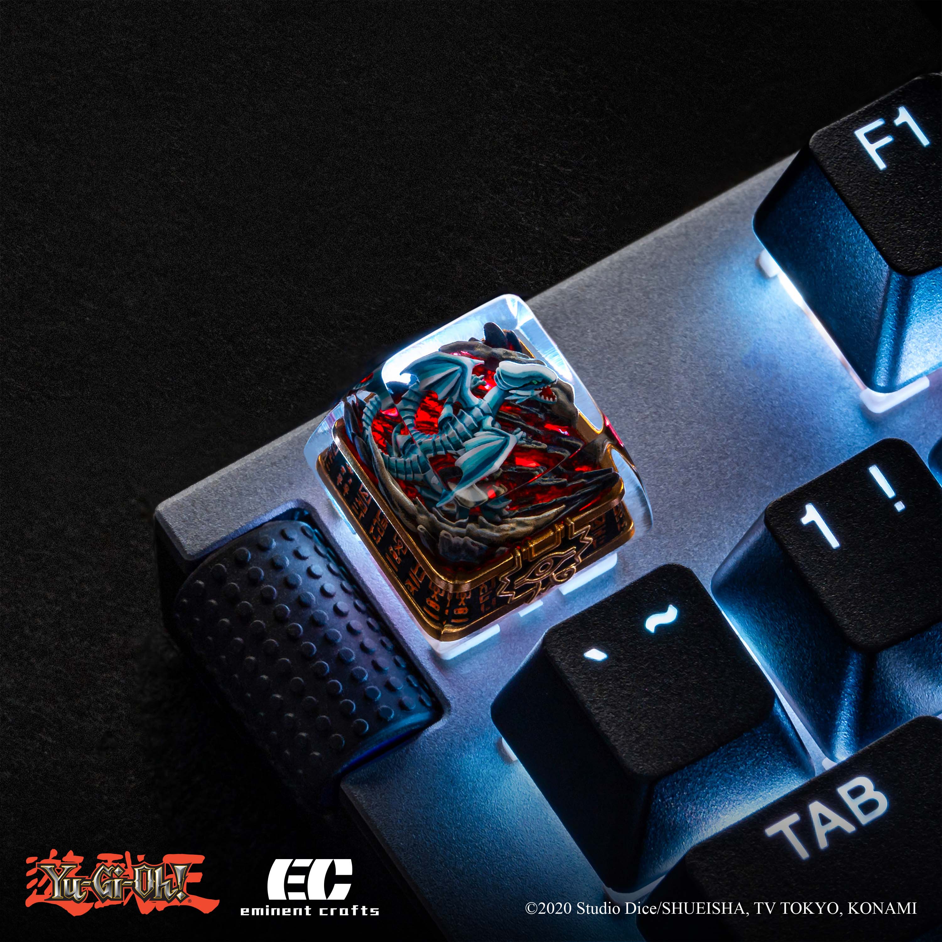 Blue-Eyes White Dragon Yu-Gi-Oh! Artisan Resin Keycap